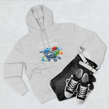 Three-Panel Fleece Hoodie — Custom Unisex Designed Comfort