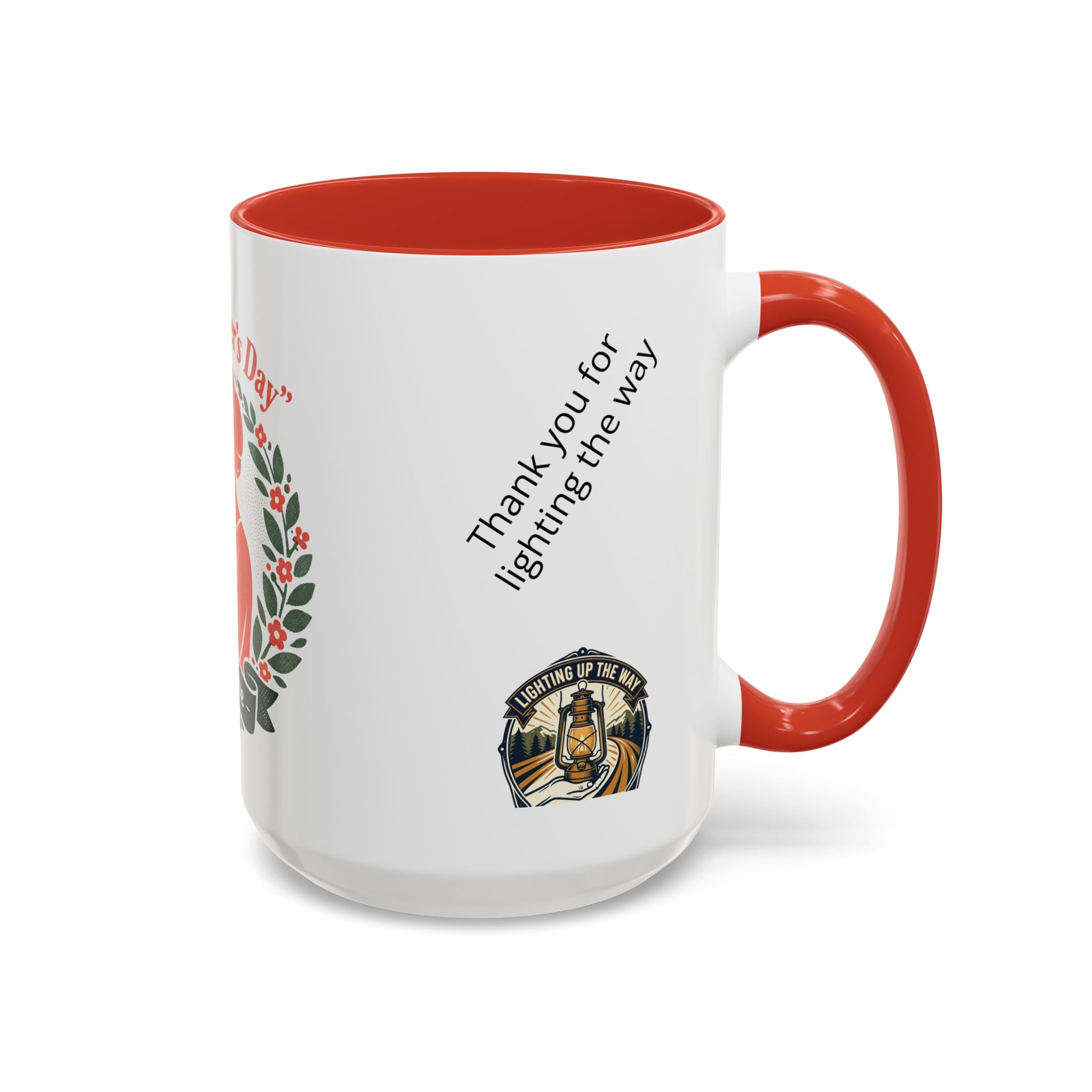 Personalized "Happy Mother's Day" Accent Coffee Mug — 11oz & 15oz