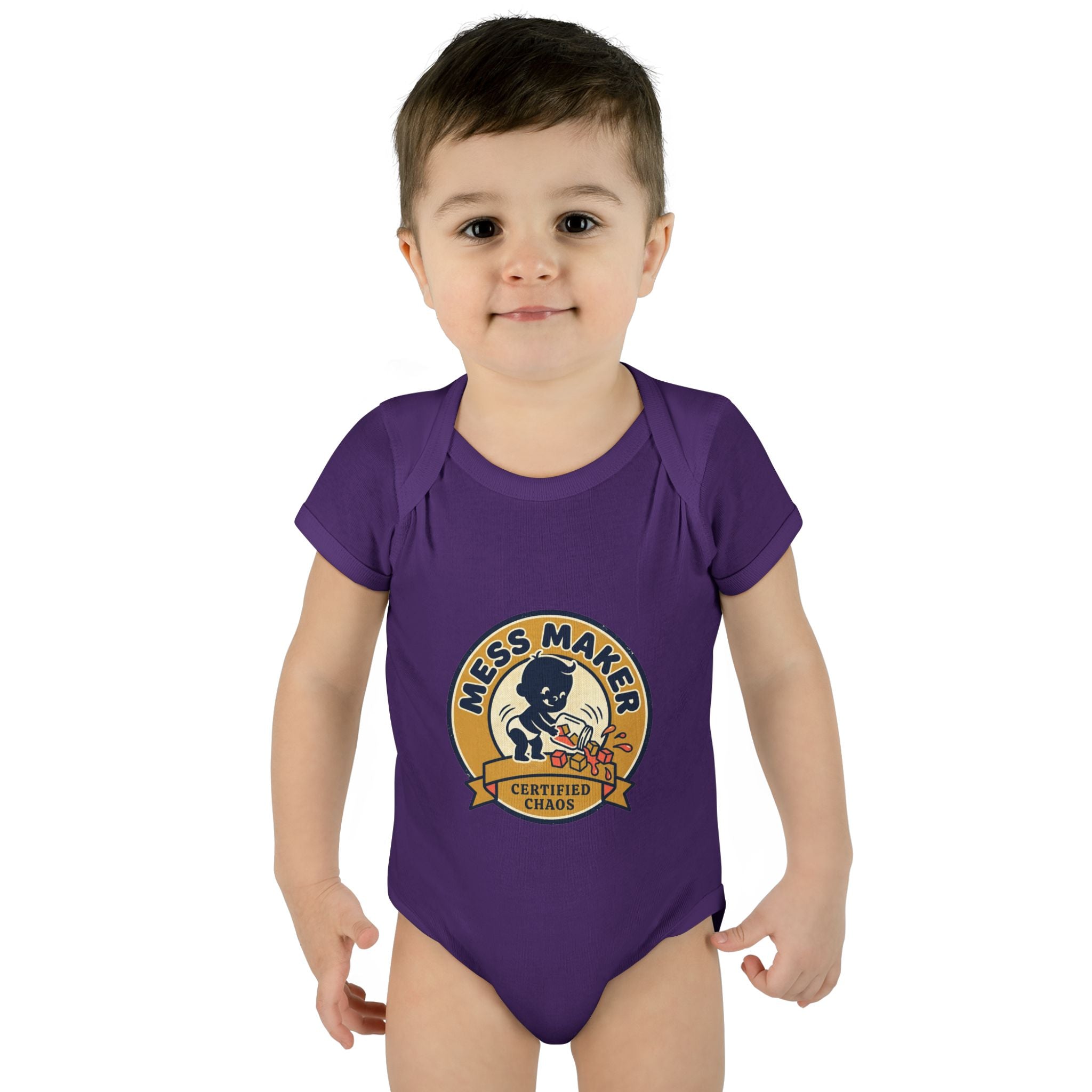 Custom Printed Baby Onesie – Personalizable Infant Bodysuit