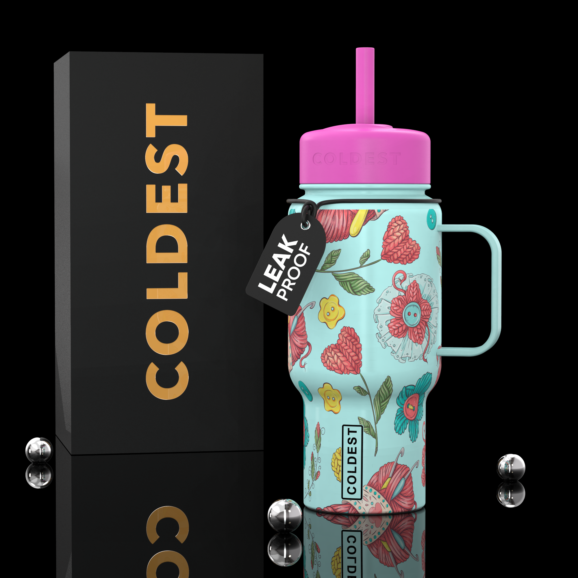 Bouteille COLDEST 6,7 oz