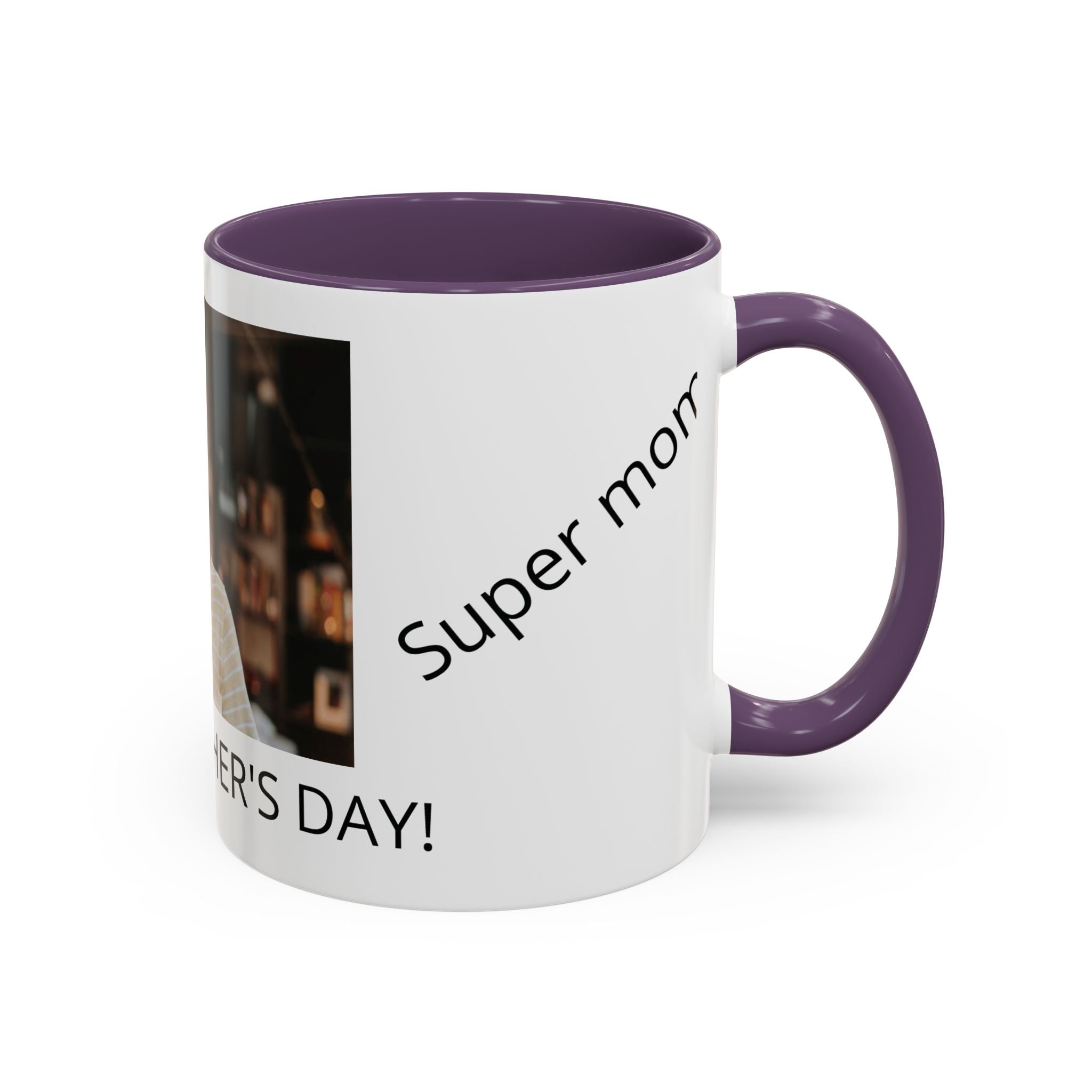 Personalized Accent Coffee Mug — Perfect Mother's Day Gift (11oz/15oz)