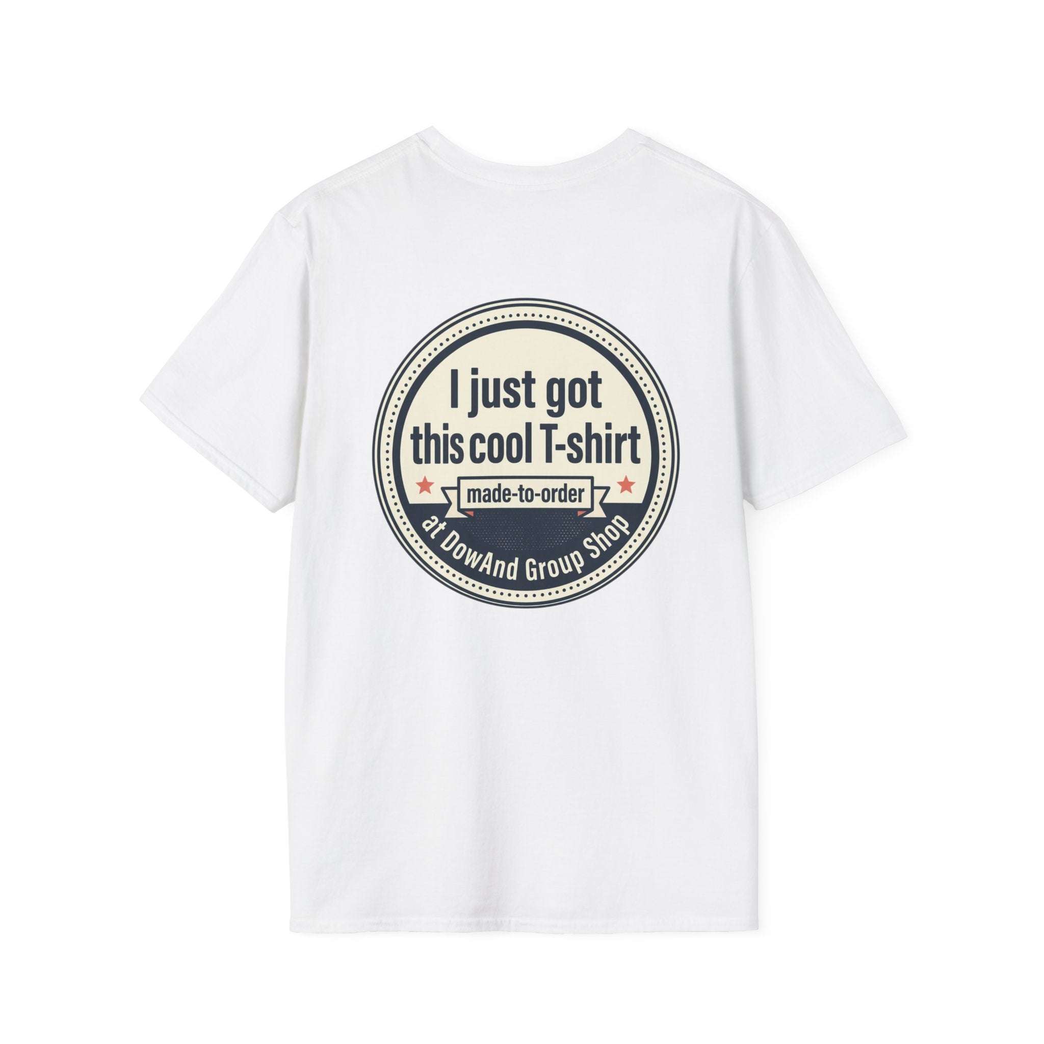 “I Just Got This Cool T‑Shirt” Novelty T-Shirt — Personalized Funny Graphic Tee