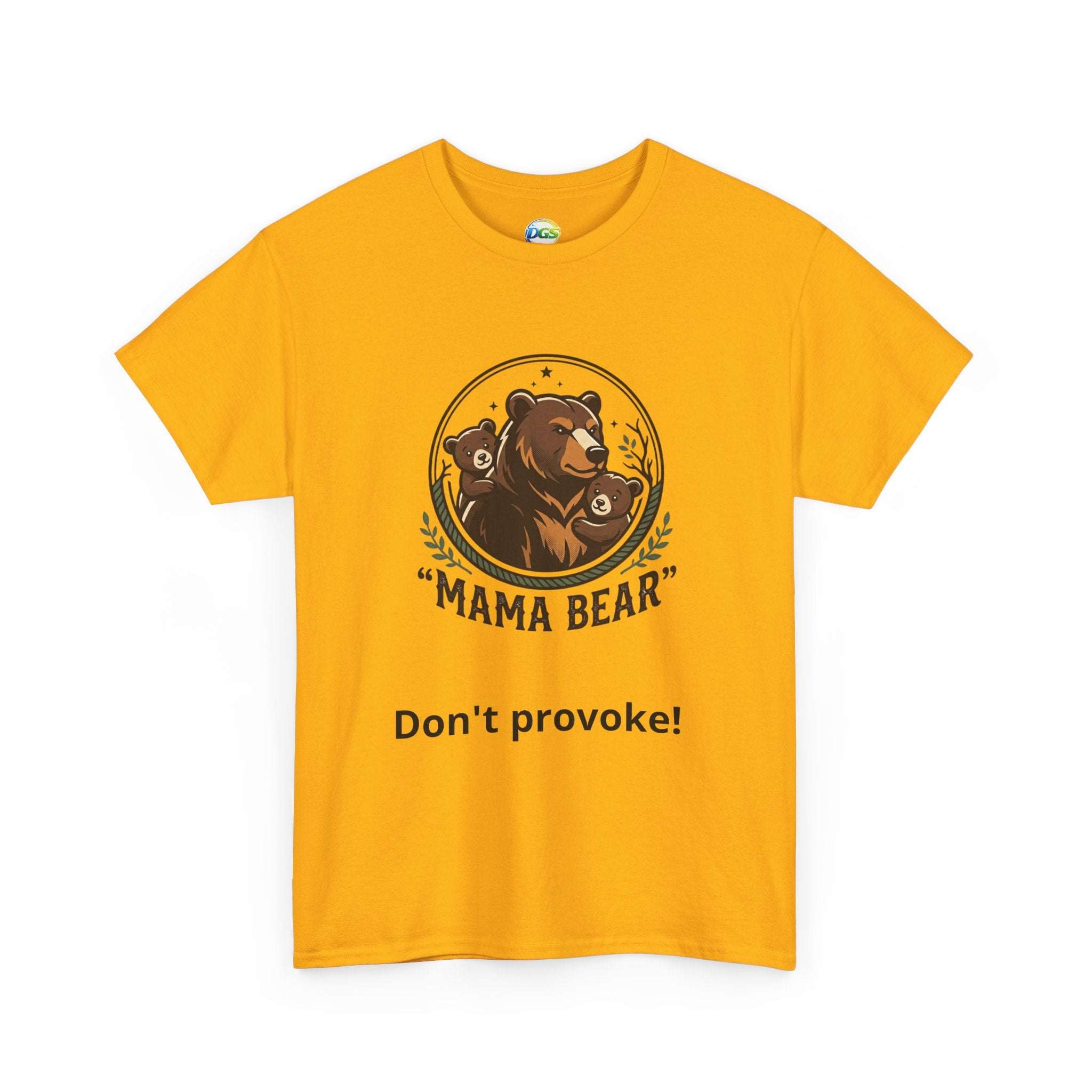 Mama Bear T-Shirt — Cute Mother & Cub Graphic Tee, Mother's Day Gift