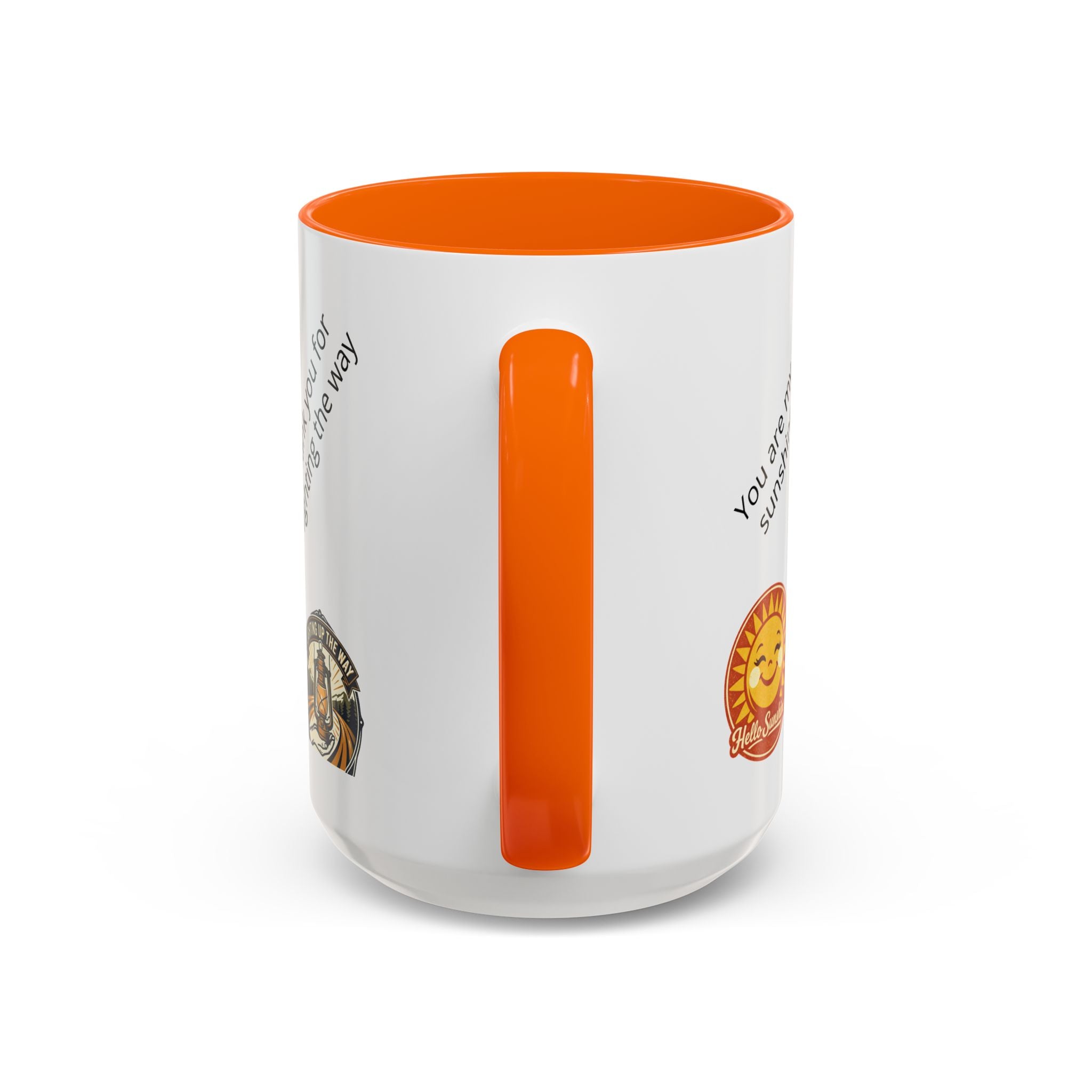 Personalized "Happy Mother's Day" Accent Coffee Mug — 11oz & 15oz