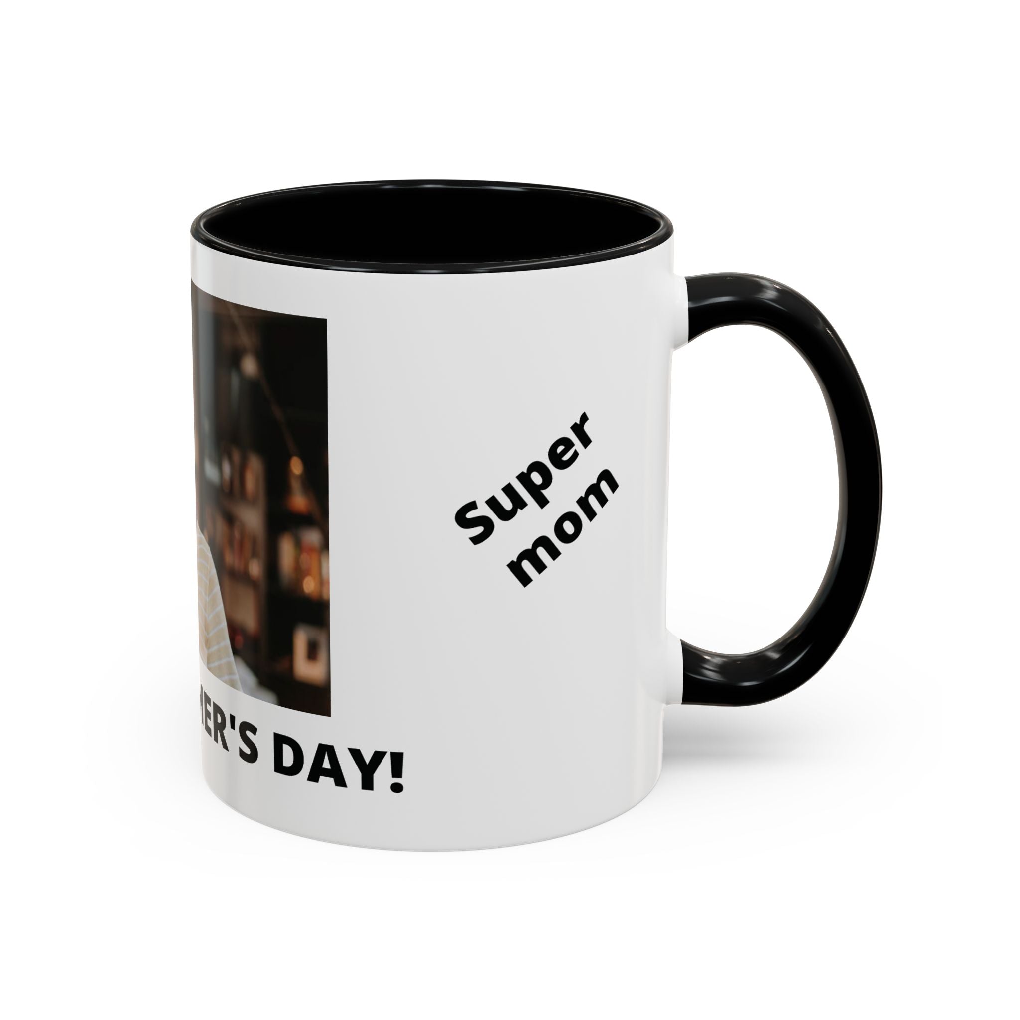 Personalized Accent Coffee Mug — Perfect Mother's Day Gift (11oz/15oz)