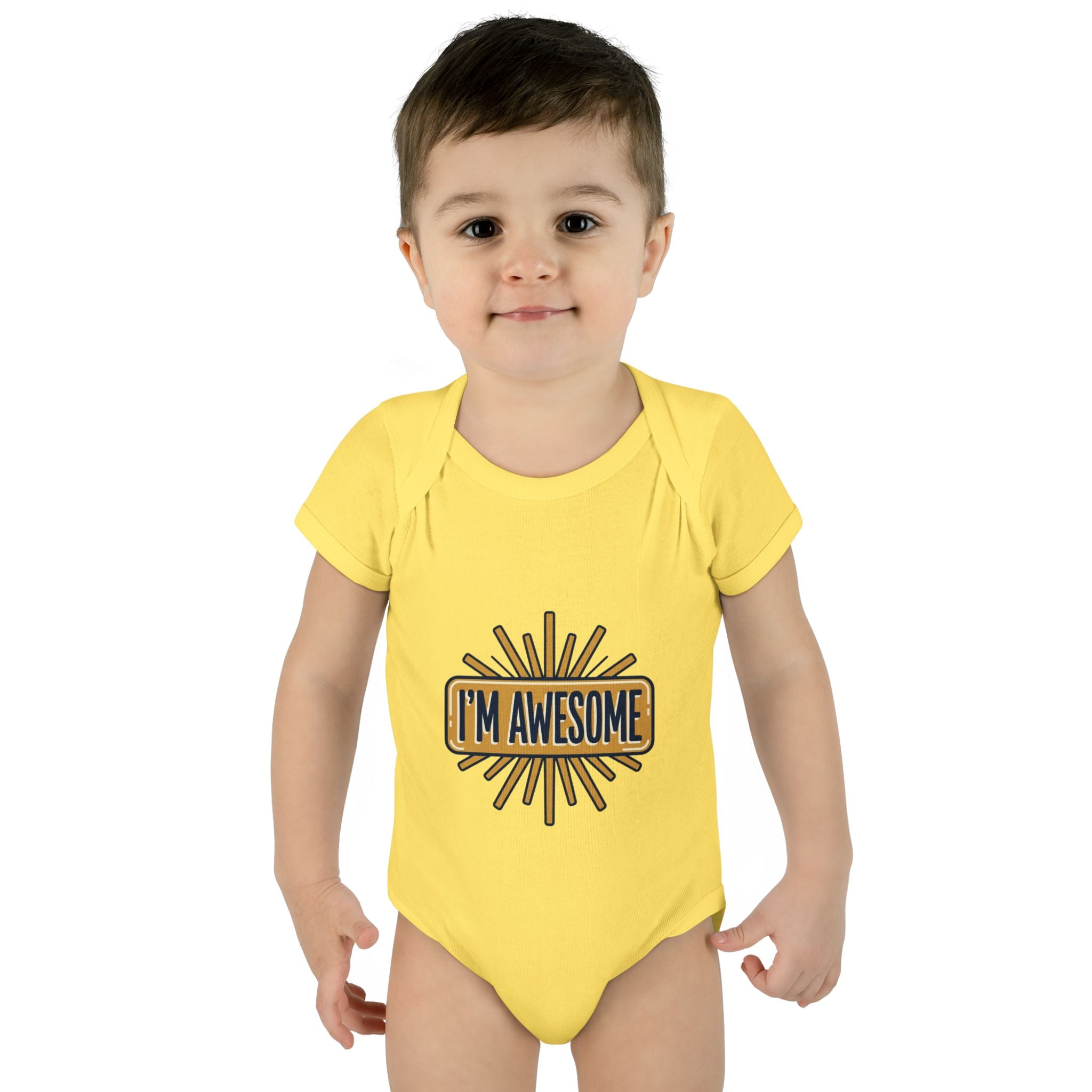 Personalizable Infant Bodysuit – Custom Printed Baby Onesie