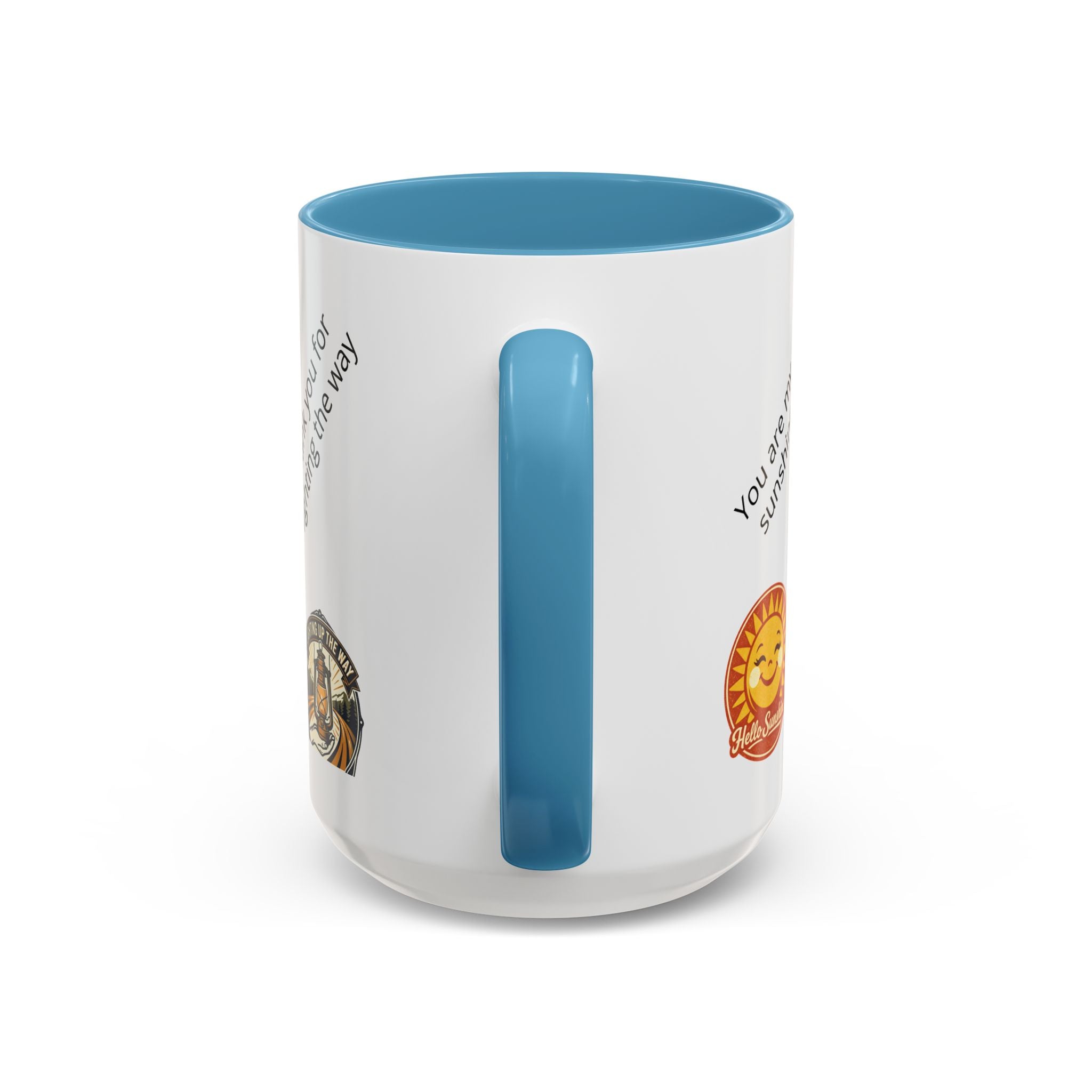 Personalized "Happy Mother's Day" Accent Coffee Mug — 11oz & 15oz