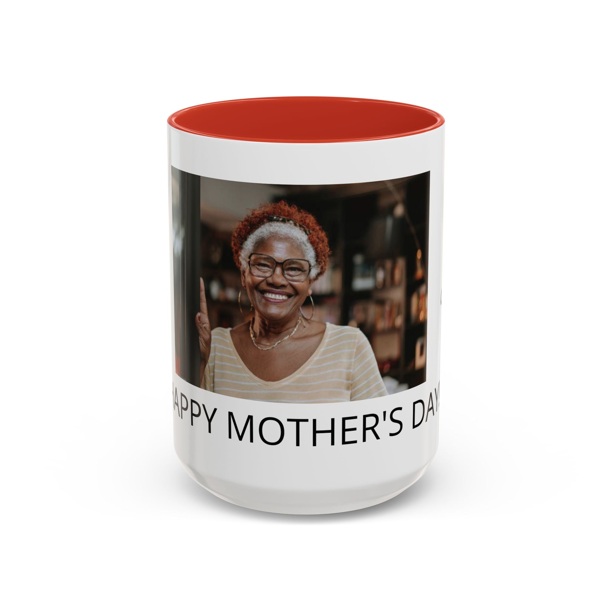 Personalized Accent Coffee Mug — Perfect Mother's Day Gift (11oz/15oz)