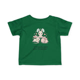 Personalized Infant Tee — Custom Jersey Shirt Kelly