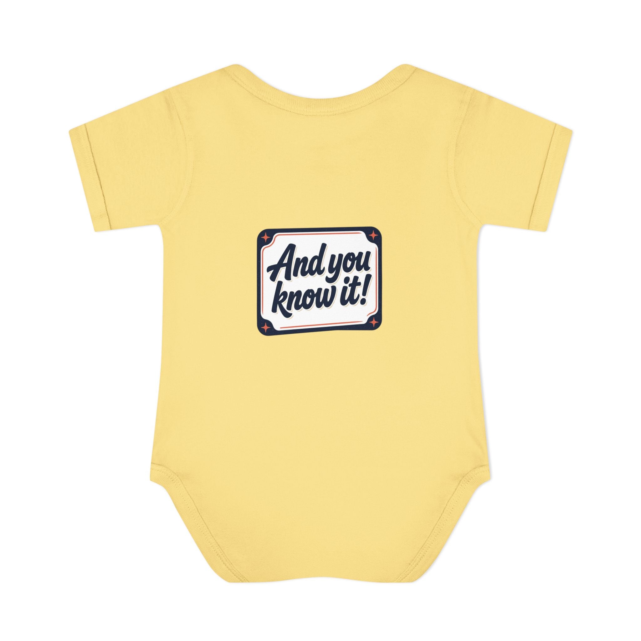 Personalizable Infant Bodysuit – Custom Printed Baby Onesie