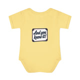 Personalizable Infant Bodysuit – Custom Printed Baby Onesie