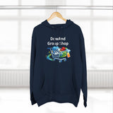 Three-Panel Fleece Hoodie — Custom Unisex Designed Comfort