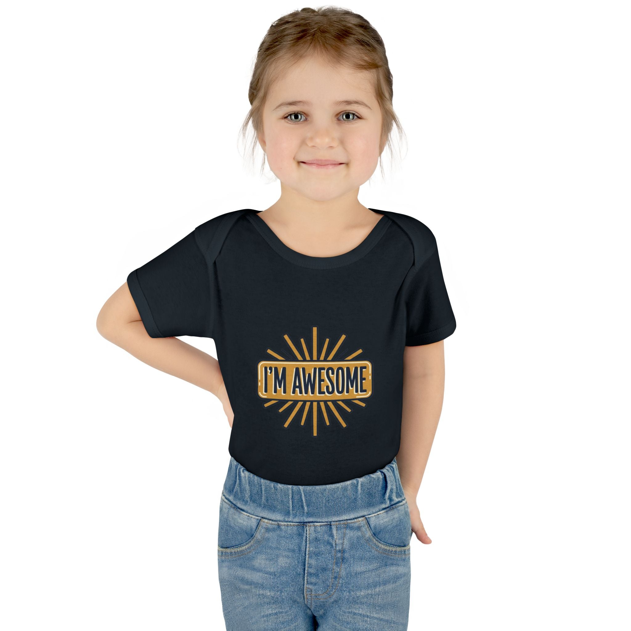 Personalizable Infant Bodysuit – Custom Printed Baby Onesie