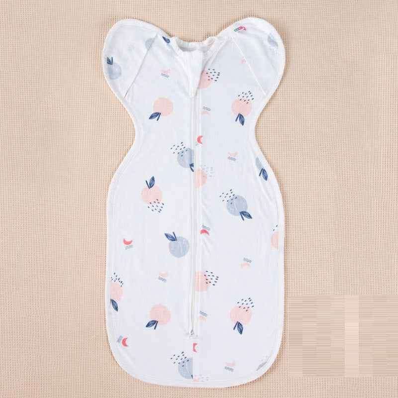 Baby Cotton Anti Kick Printed Sleeping Bag Baby Apple Paradise