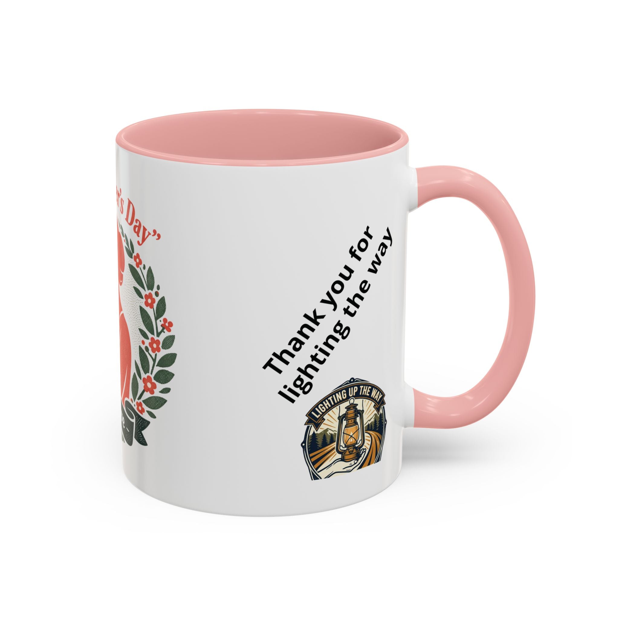 Personalized "Happy Mother's Day" Accent Coffee Mug — 11oz & 15oz