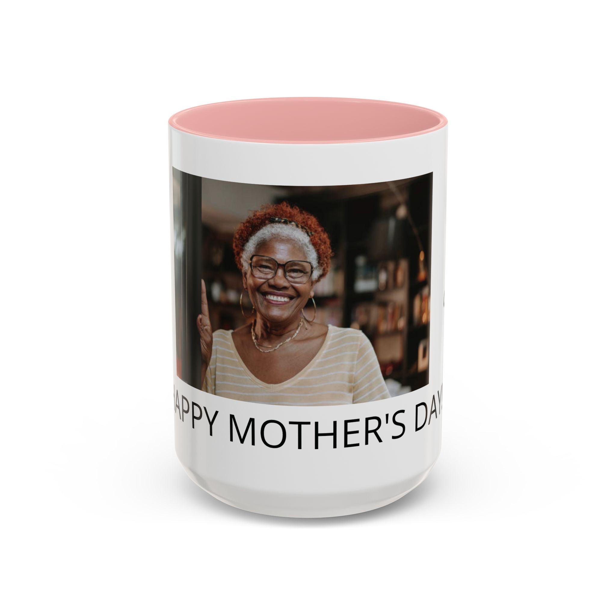 Personalized Accent Coffee Mug — Perfect Mother's Day Gift (11oz/15oz)