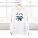 Three-Panel Fleece Hoodie — Custom Unisex Designed Comfort