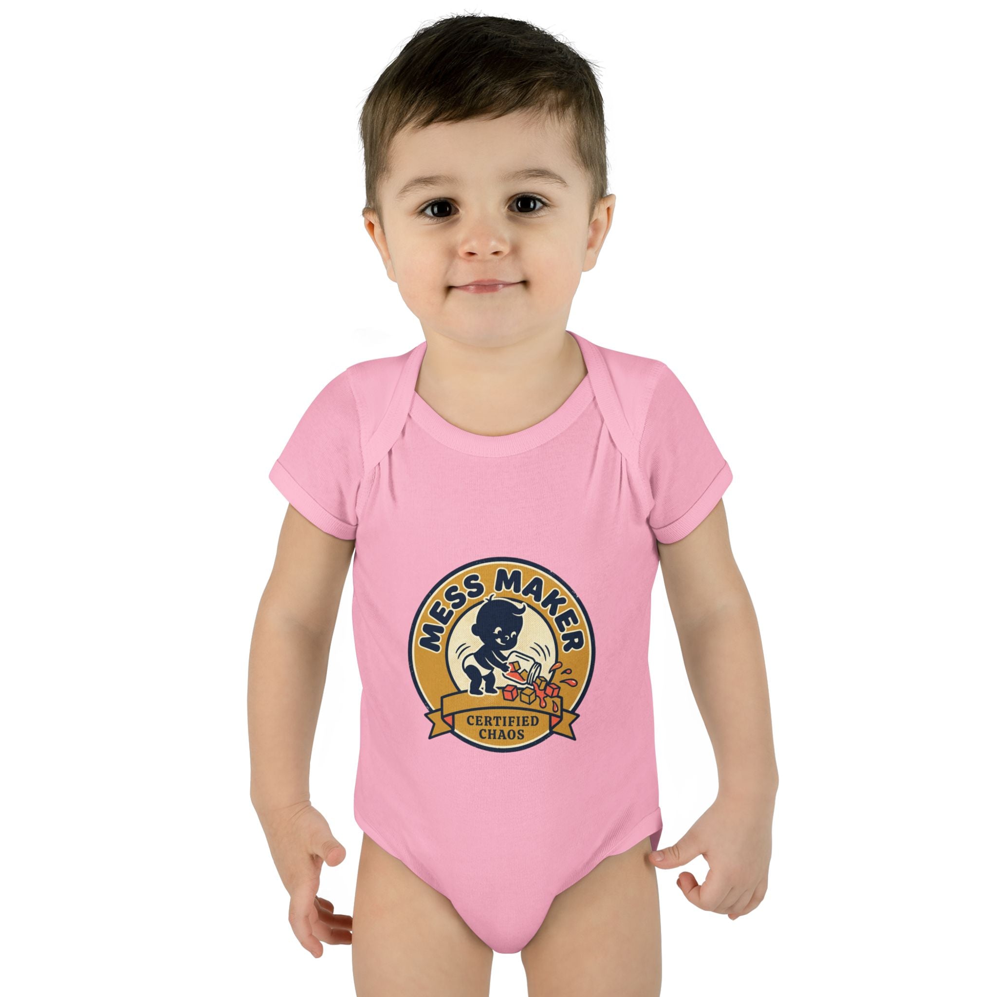 Custom Printed Baby Onesie – Personalizable Infant Bodysuit