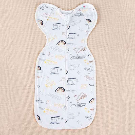 Baby Cotton Anti Kick Printed Sleeping Bag Baby aviator