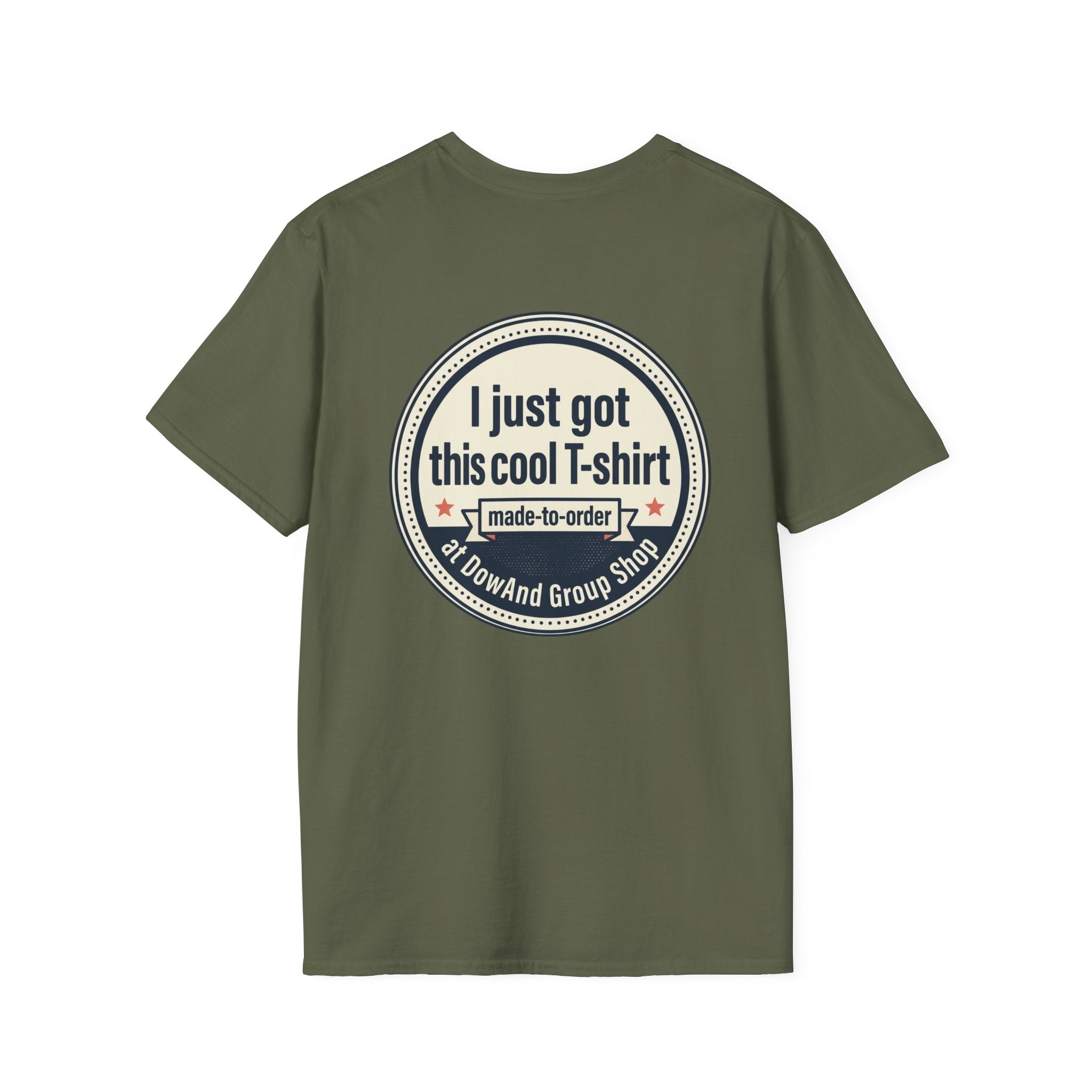 “I Just Got This Cool T‑Shirt” Novelty T-Shirt — Personalized Funny Graphic Tee
