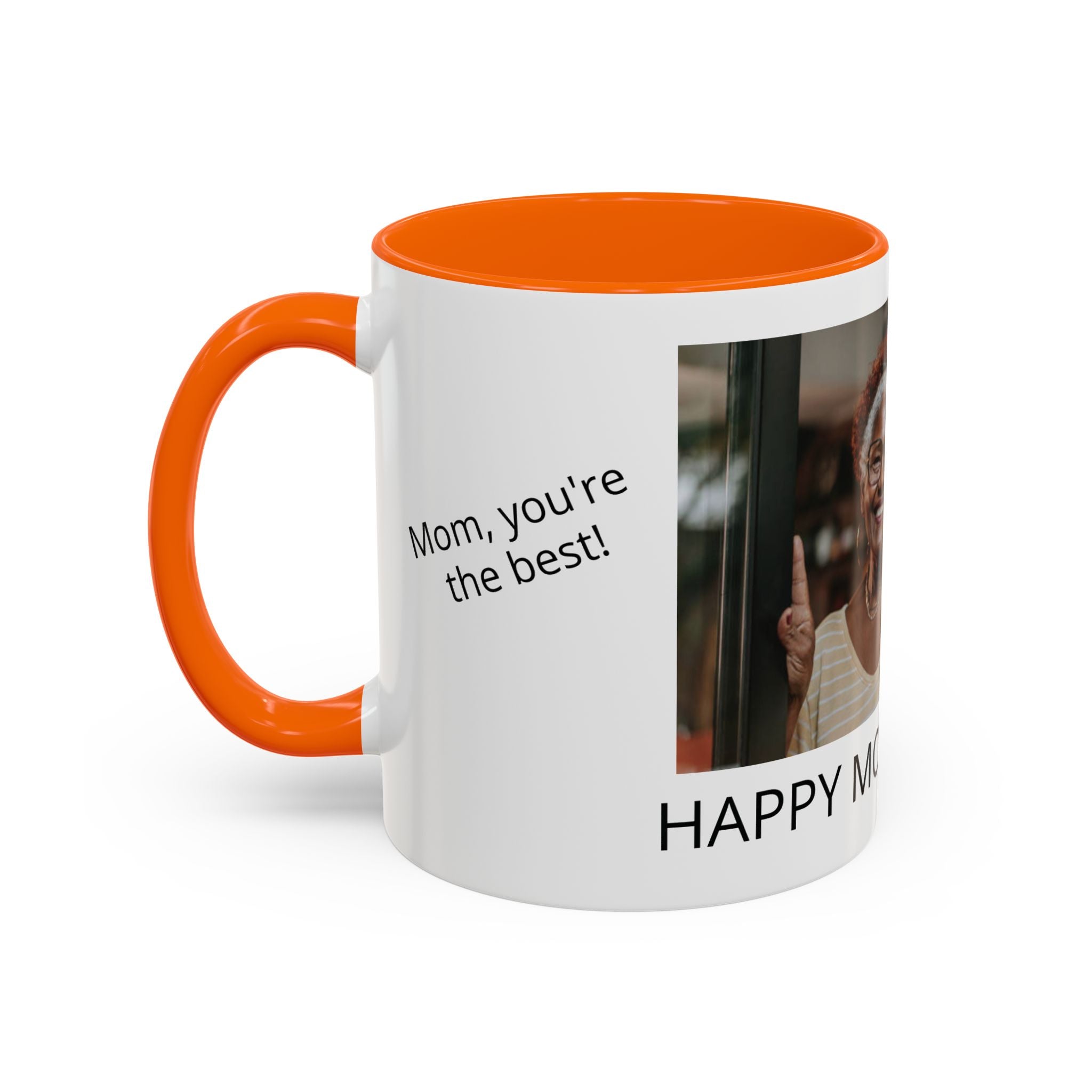 Personalized Accent Coffee Mug — Perfect Mother's Day Gift (11oz/15oz)