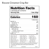 High Protein Cinnamon Crisp Bar