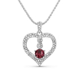 TRYNDI Infinity Birthstone Necklace