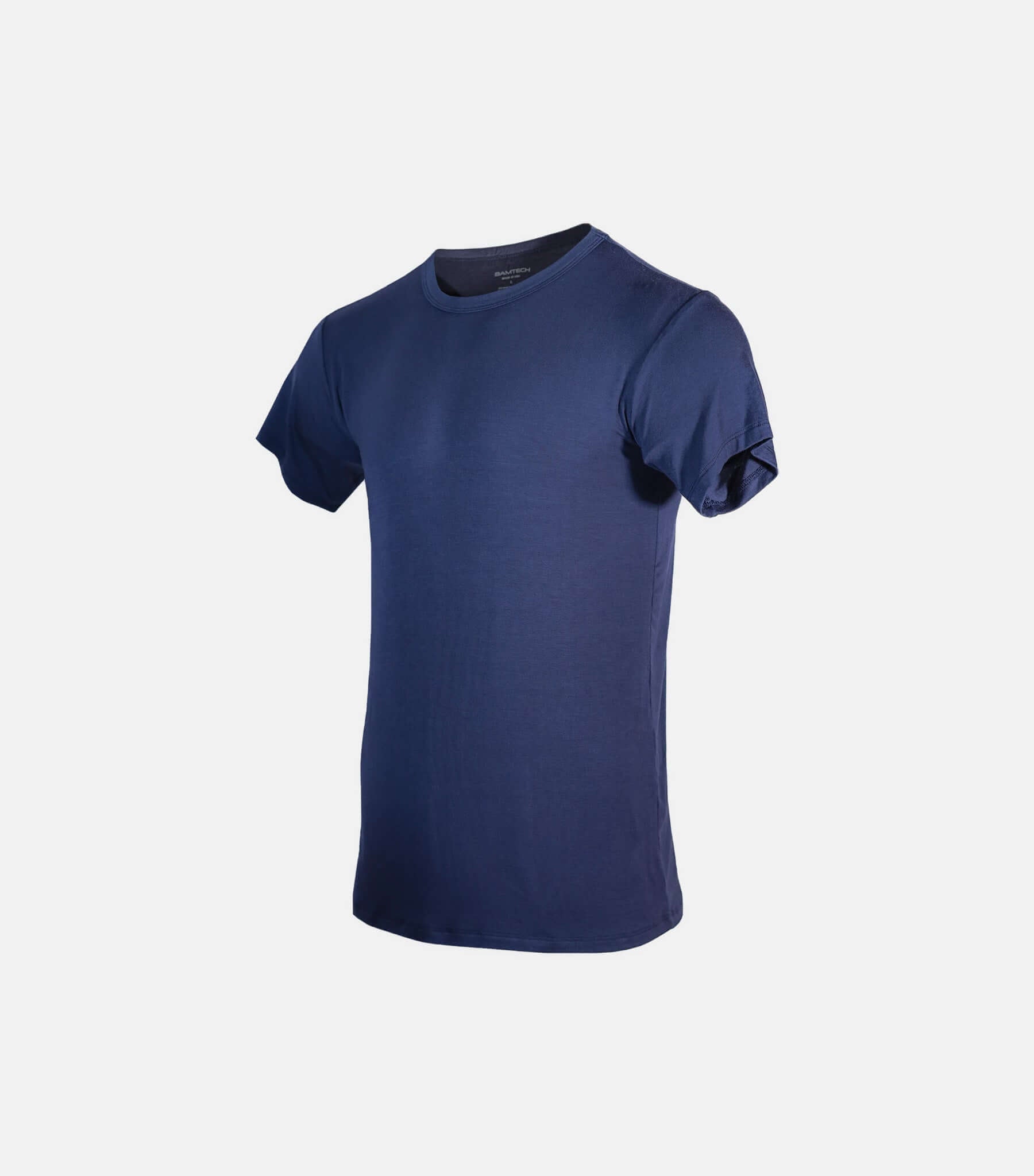 Bamboo Aerotech T-Shirt - Black Navy Blue