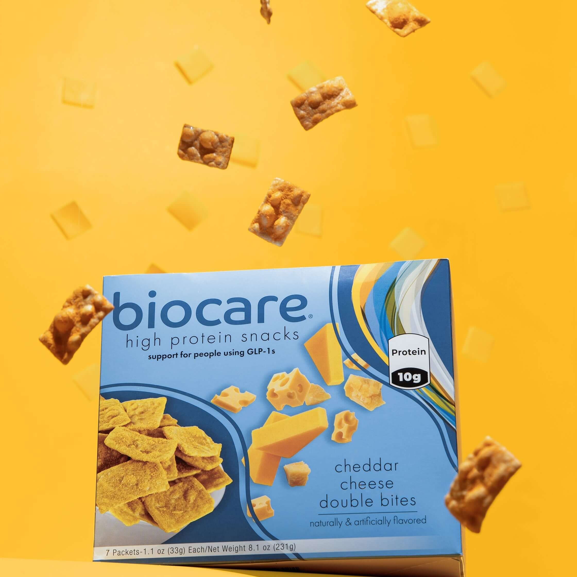High Protein Cheddar Cheese Double Bites
