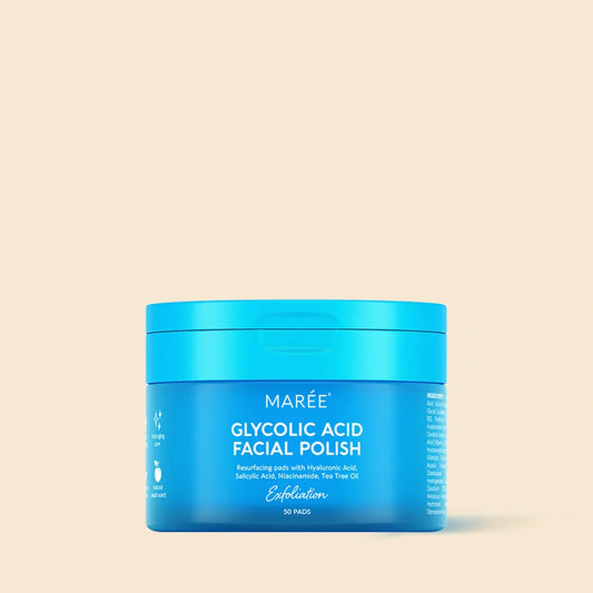 Disques exfoliants à l'acide glycolique