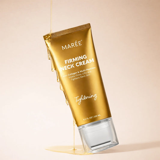 Crème de massage raffermissante au collagène pour le cou