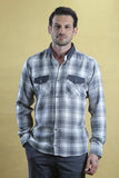 The Woodsman Shirt (Silver Plaid)