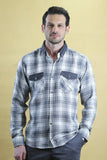 The Woodsman Shirt (Silver Plaid)
