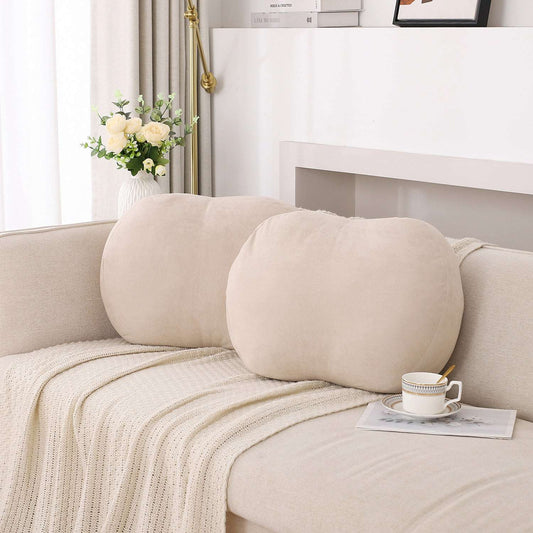 Liquidation - Ensemble de 2 coussins décoratifs, 53x41x20 cm, N60024