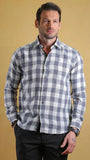 The Woodsman Shirt(silver Plaid)
