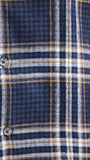 The Woodsman Shirt(Navy Plaid)