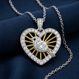 Little Bird Heart Necklace for Women
