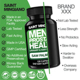 Men's Prostate Health - 120 Capsules of Advanced Prostate Supplements for Men with Saw Palmetto