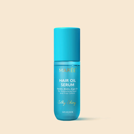Sérum à l'huile de kératine pour cheveux secs et abîmés