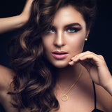 Open Circle Necklace