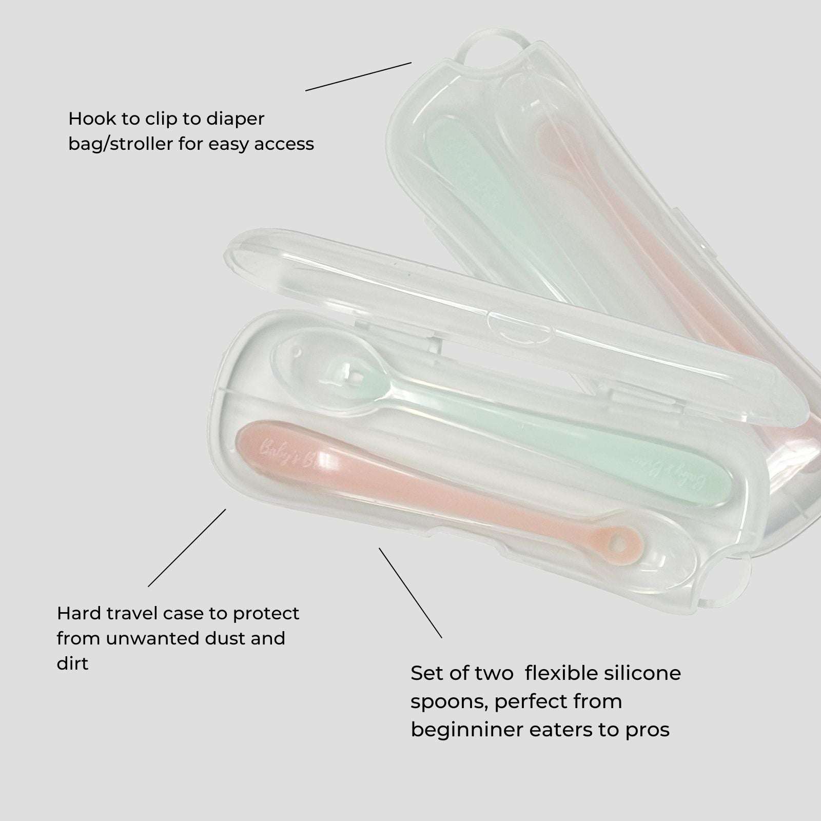 Flexi Spoons + Travel Case