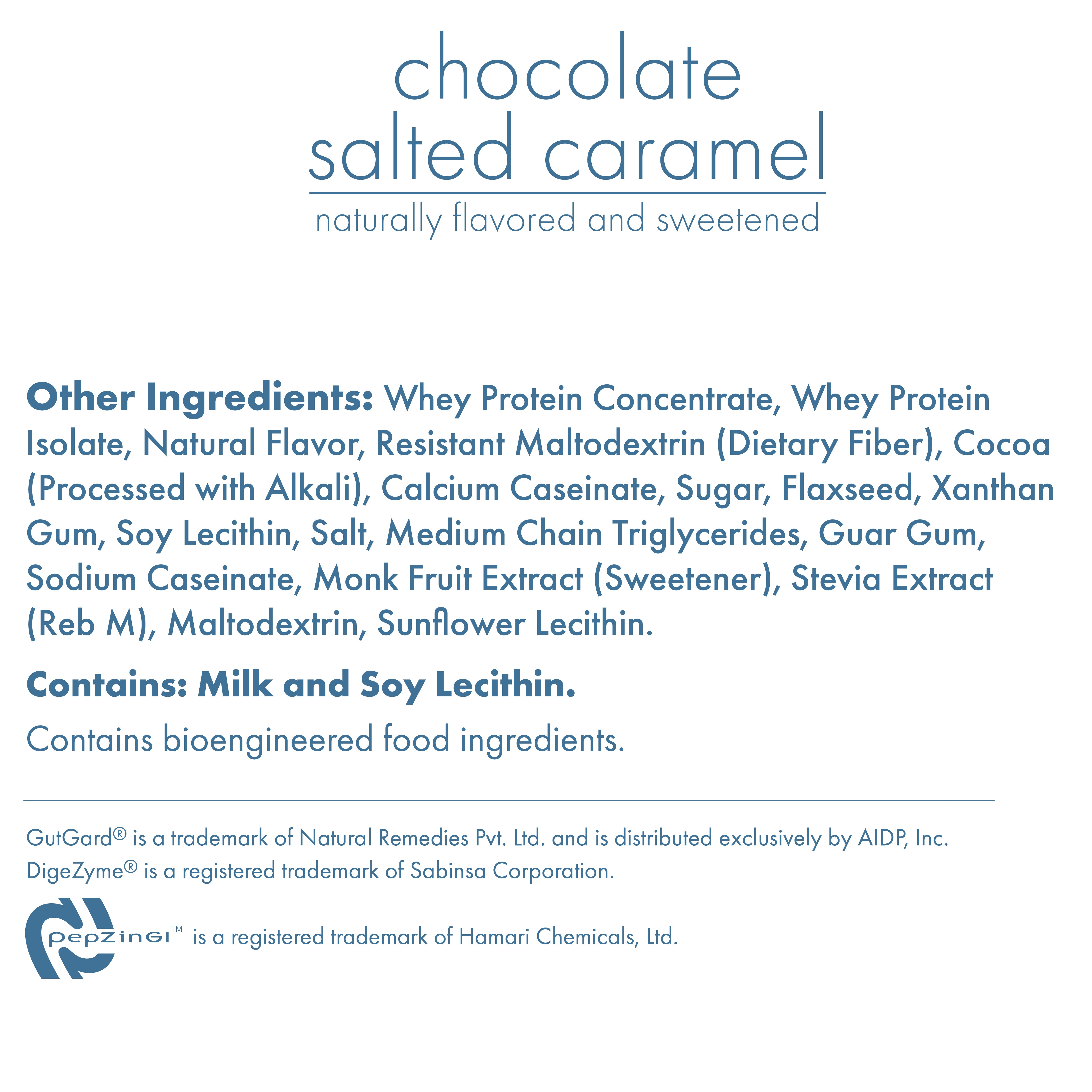 Bebida dietética Biocare de chocolate con caramelo salado y proteína de 30 g (14 unidades)