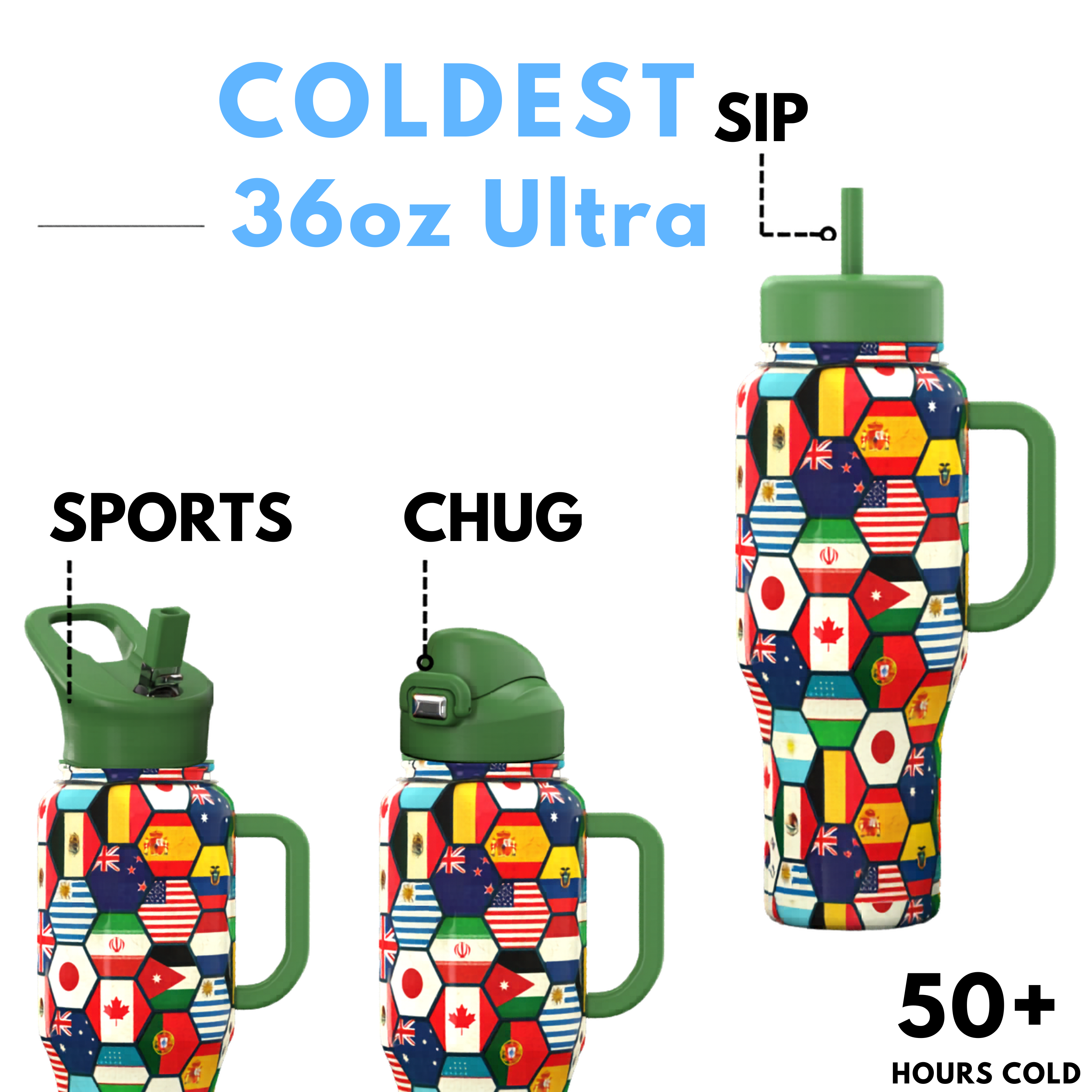 COLDEST 36oz Limitless Ultra v8 