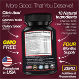 Uric Acid Support -120 Capsules - Supports Kidney Cleanse Detox & Repair, Gallbladder & Urinary Tract Issues