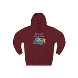 Three-Panel Fleece Hoodie — Custom Unisex Designed Comfort