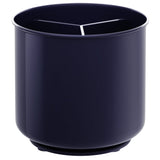 Cooler Kitchen Extra Large and Sturdy Rotating Utensil Holder Caddy with No-Tip Weighted Base, Removable Divider, and Gripped Insert | Rust Proof and Dishwasher Safe