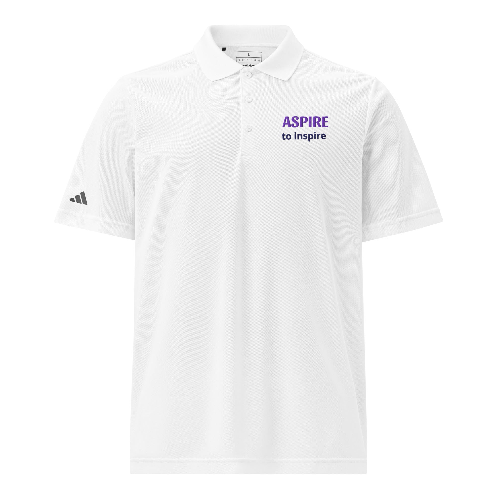 Adidas Eco-Fit Performance Polo Shirt White