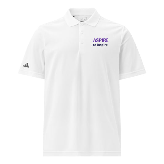 Adidas Eco-Fit Performance Polo Shirt White