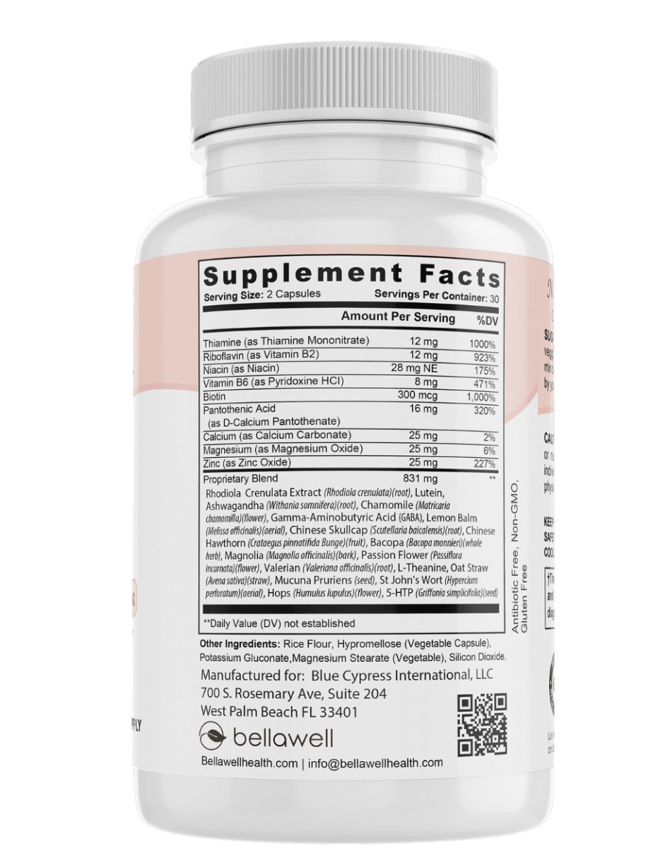 Advanced Stress Relief Formula by Bellawell