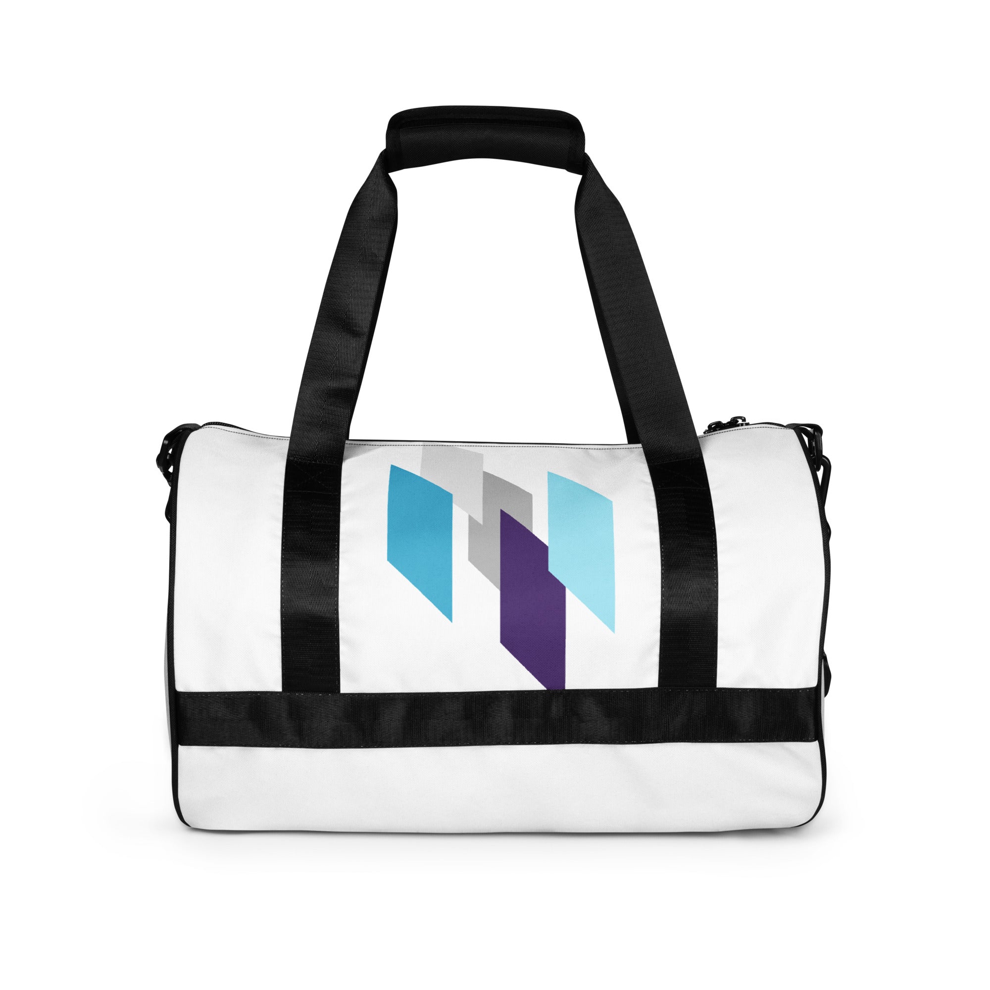 All-over print gym duffel bag